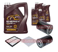 KAMOKA Controllo Set MANNOL Energy Combi LL 5W-30 9L Per KIA Sorento I 2.5