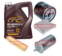 Kamoka Controllo Set mannol Energy Combi Metallo 5W-30 5L per
