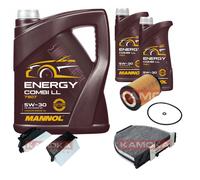 KAMOKA Controllo set MANNOL Energy Comby LL 5W-30 7L per Mercedes