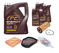 KAMOKA Controllo set MANNOL Energy Comby LL 5W-30 9L9L per Mercedes classe-C