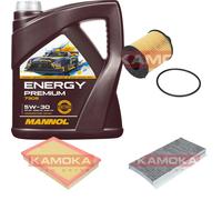 Kamoka Controllo Set mannol Energy Premium 5W-30 5L per Opel Corsa C