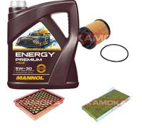 Kamoka Controllo Set mannol Energy Premium 5W-30 5L per Opel Vectra C cc "