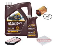 KAMOKA Controllo Set MANNOL Energy Premium 5W-30 6L Per Honda Civic VIII