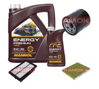 KAMOKA Controllo Set MANNOL Energy Premium 5W-30 6L Per Hyundai I20 Active