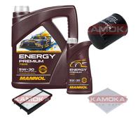 KAMOKA Controllo Set MANNOL Energy Premium 5W-30 6L Per Hyundai Tucson 2.0
