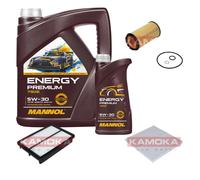 KAMOKA Controllo Set MANNOL Energy Premium 5W-30 6L Per Hyundai Tucson 2.0