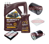 KAMOKA Controllo Set MANNOL Energy Premium 5W-30 6L Per Mitsubishi ASX 1.8