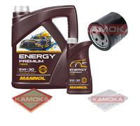 Kamoka Controllo Set mannol Energy Premium 5W-30 6L per Nissan Front