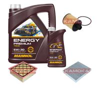 KAMOKA Controllo Set MANNOL Energy Premium 5W-30 6L Per Opel Meriva B