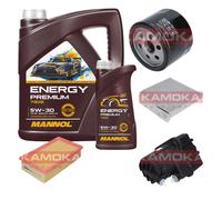 KAMOKA Controllo Set MANNOL Energy Premium 5W-30 6L Per Renault Modus/Grand