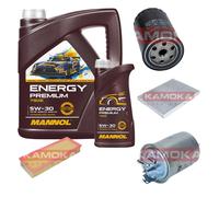 Kamoka Controllo Set mannol Energy Premium 5W-30 6L per Seat
