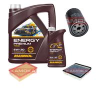 Kamoka Controllo Set mannol Energy Premium 5W-30 6L per Seat Toledo i '