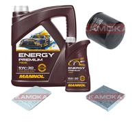 KAMOKA Controllo Set MANNOL Energy Premium 5W-30 6L Per Suzuki Swift IV 1.2