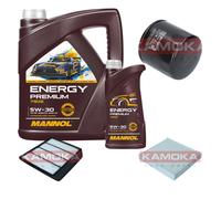 KAMOKA Controllo Set MANNOL Energy Premium 5W-30 6L Per Suzuki Vitara 1.4 T
