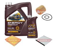 Kamoka Controllo Set mannol Energy Premium 5W-30 6L per Toyota Prius Plus
