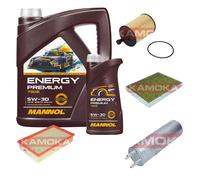 KAMOKA Controllo set MANNOL Energy Premium 5W-30 6L per VW Transporter Bus V