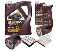 Kamoka Controllo Set mannol Energy Premium 5W-30 7L per di Toyota Land