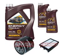 KAMOKA Controllo Set MANNOL Energy Premium 5W-30 7L Per Mazda CX-30 M Hybrid
