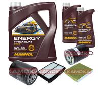 Kamoka Controllo Set mannol Energy Premium 5W-30 7L per Mitsubish ASX