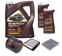 KAMOKA Controllo Set MANNOL Energy Premium 5W-30 7L Per Suzuki Vitara 1.4 T