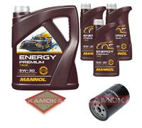 KAMOKA Controllo Set MANNOL Energy Premium 5W-30 8L Per Jeep Grand Cherokee