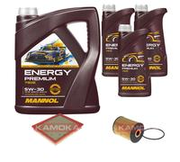 KAMOKA Controllo Set MANNOL Energy Premium 5W-30 8L Per Jeep Grand Cherokee