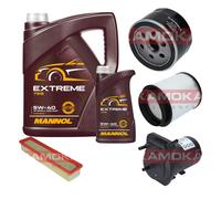 KAMOKA Controllo set MANNOL estremo 5W-40 6L per Renault Kangoo 1.5 dCi