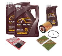 KAMOKA Controllo Set MANNOL Extreme 5W-40 11L Per Mercedes-Benz S-Klasse