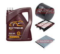 KAMOKA Controllo Set MANNOL Extreme 5W-40 5L Per Chevrolet Aveo Stufenheck