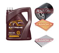 Kamoka Controllo Set mannol extreme 5W-40 5L per Opel Astra G Di Cc 1.6 16V