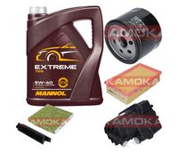 KAMOKA Controllo Set MANNOL Extreme 5W-40 5L Per Renault Modus/Grand 1.5 DCI