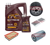 KAMOKA Controllo Set MANNOL Extreme 5W-40 6L Per Alfa Romeo GT 1.9 JTD 147