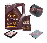 KAMOKA Controllo Set MANNOL Extreme 5W-40 6L Per Chevrolet Aveo Stufenheck