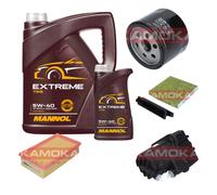 KAMOKA Controllo Set MANNOL Extreme 5W-40 6L Per Renault Modus/Grand 1.5 DCI