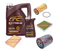 KAMOKA Controllo Set MANNOL Extreme 5W-40 6L Per Volvo V70 II 2.4 D5 XC70