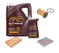 KAMOKA Controllo Set MANNOL Extreme 5W-40 6L Per VW Tiguan Allspace 2.0 TDI