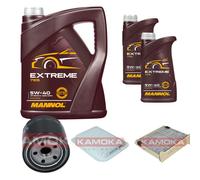 KAMOKA Controllo Set MANNOL Extreme 5W-40 7L Per Mitsubishi Grandis 2.4