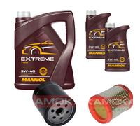 KAMOKA Controllo Set MANNOL Extreme 5W-40 7L per Peugeot 106 II 1.1i 1.6i