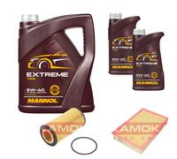 KAMOKA Controllo Set MANNOL Extreme 5W-40 7L Per Volvo V70 II 2.4 D5 XC70