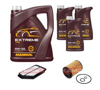 KAMOKA Controllo Set MANNOL Extreme 5W-40 8L Per Honda Civic VIII Hatchback