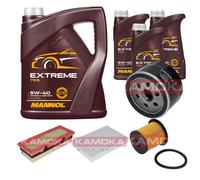 KAMOKA Controllo Set MANNOL Extreme 5W-40 8L Per Renault Kangoo Express D 65