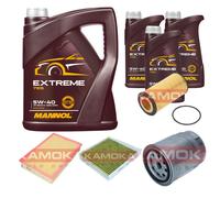 KAMOKA Controllo Set MANNOL Extreme 5W-40 8L Per Volvo V70 II 2.4 D5 XC70