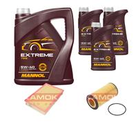 KAMOKA Controllo Set MANNOL Extreme 5W-40 8L Per Volvo V70 II 2.4 D5 XC70