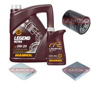 KAMOKA Controllo Set MANNOL Legend Ultra 0W-20 6L Per Mitsubishi Outlander