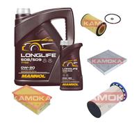 KAMOKA Controllo Set MANNOL LONGLIFE 508/509 0W-20 6L Per VW Passat Variant