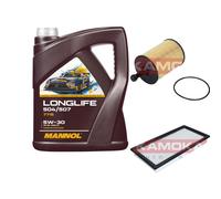 KAMOKA Controllo Set MANNOL LONGLIFE 5W-30 5L Per Dodge Caliber Jeep Compass