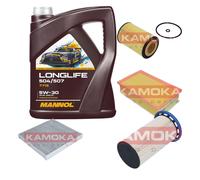 KAMOKA Controllo Set MANNOL LONGLIFE 5W-30 5L Per VW Passat Variant 2.0 TDI