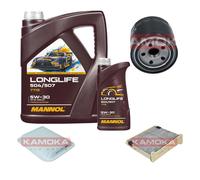 KAMOKA Controllo Set MANNOL LONGLIFE 5W-30 6L Per Mitsubishi Grandis 2.4