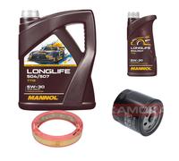 KAMOKA Controllo Set MANNOL LONGLIFE 5W-30 6L Per Seat Ibiza II 1.4I 1.6I