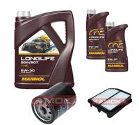 Kamoka Controllo Set mannol Longlife 5W-30 7L per Suzuki Grand Vitara II